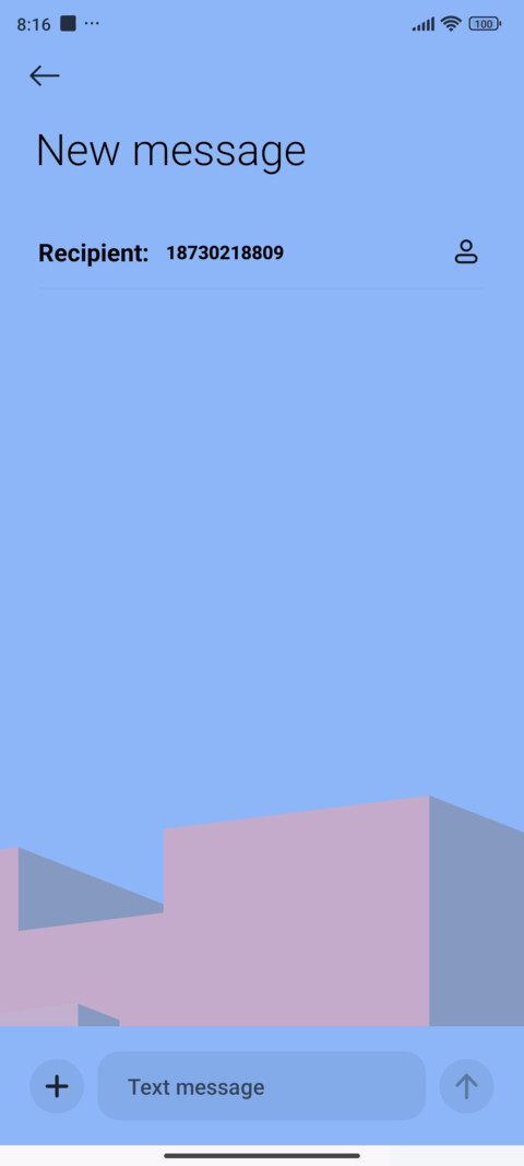 A clear summer sky screenshot