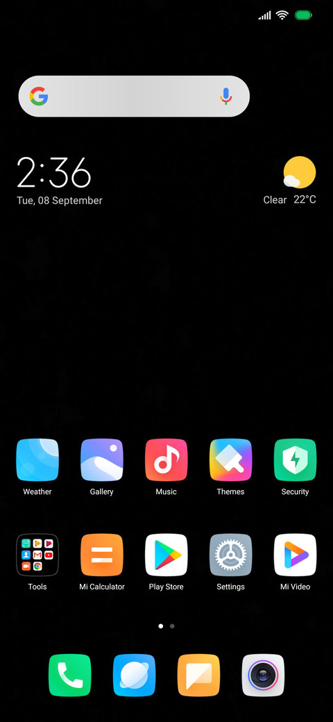 Classical screenshot