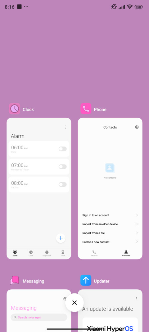 Create memories screenshot