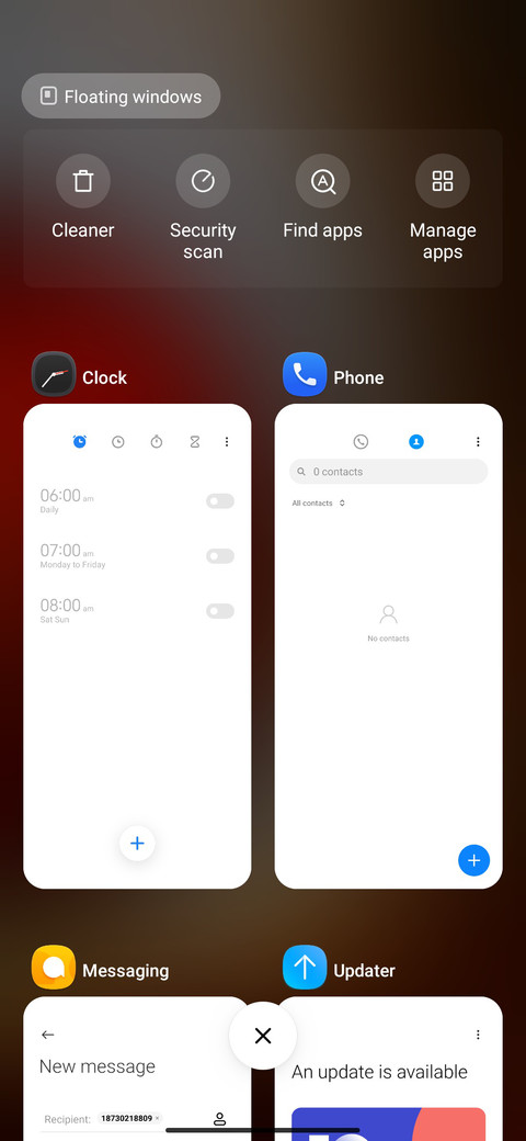 Unique UI screenshot