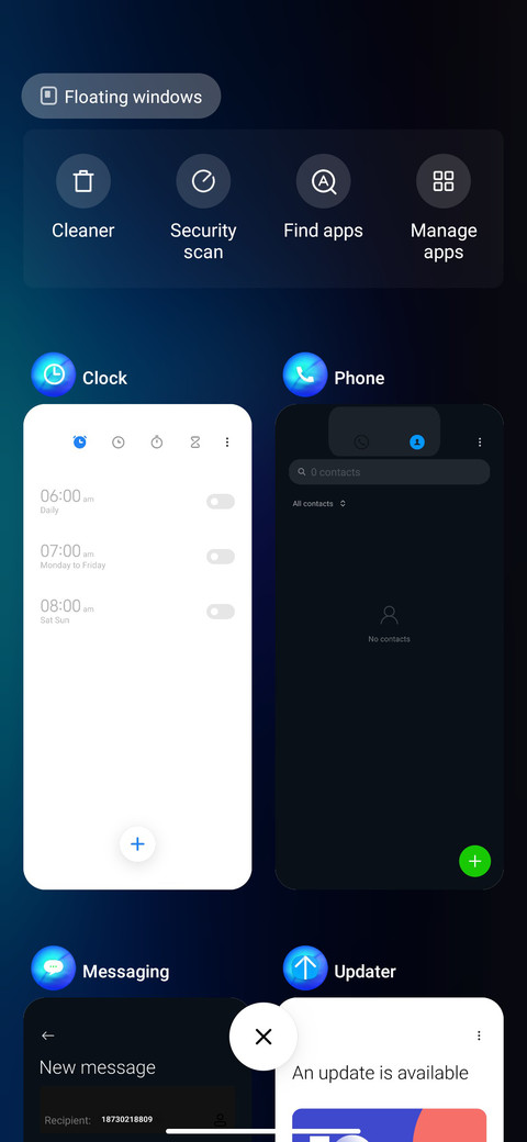 Space one screenshot