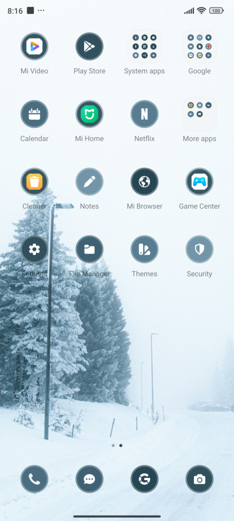 Winter View screenshot