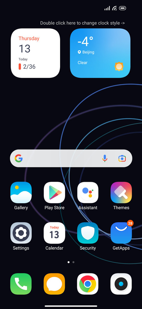 Evolution screenshot