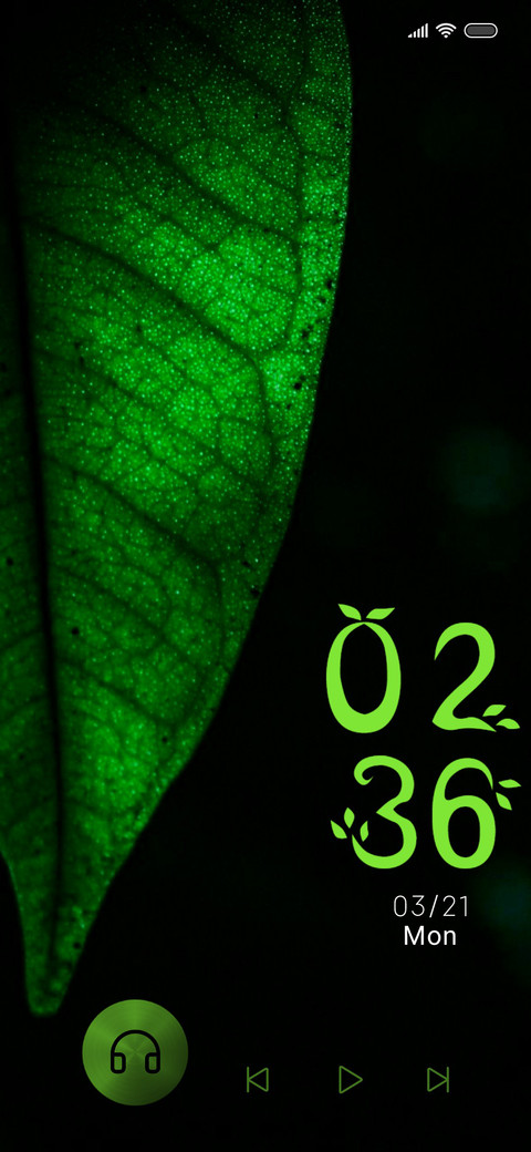 Amoled Leaf screenshot