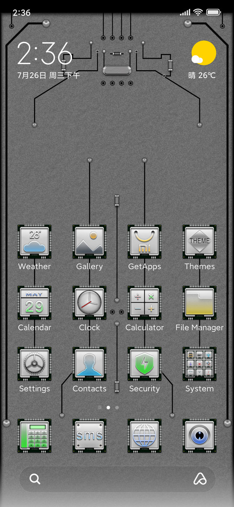 Processor screenshot