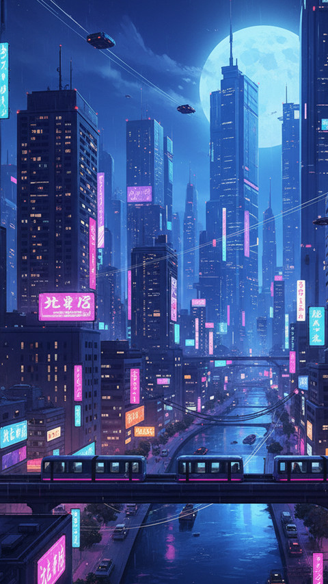 cityscape_at_night.png screenshot
