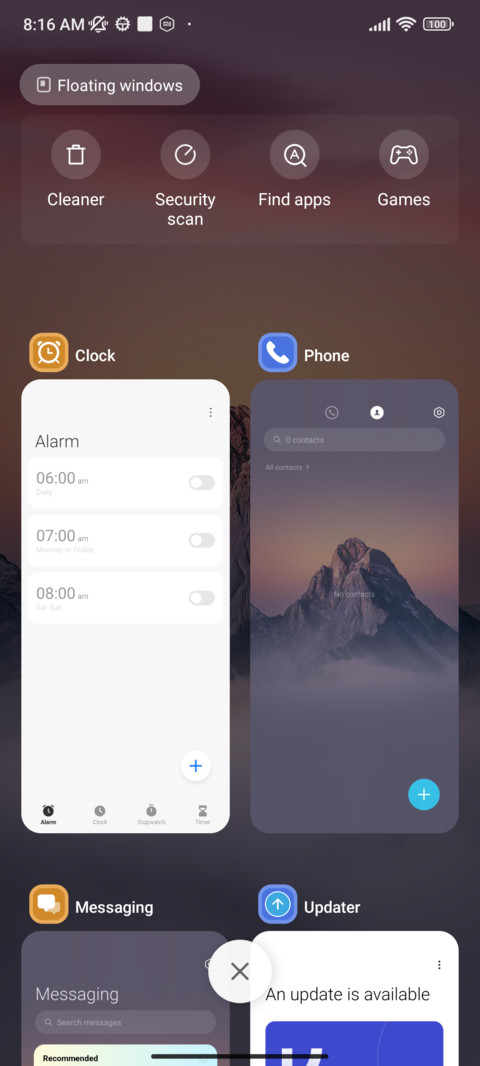 Gilt Peak Glow screenshot
