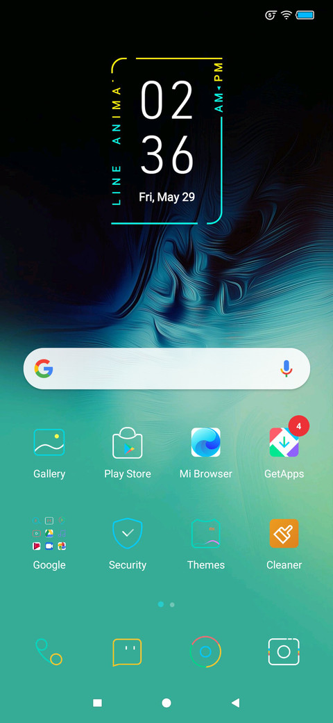 Animated Line screenshot