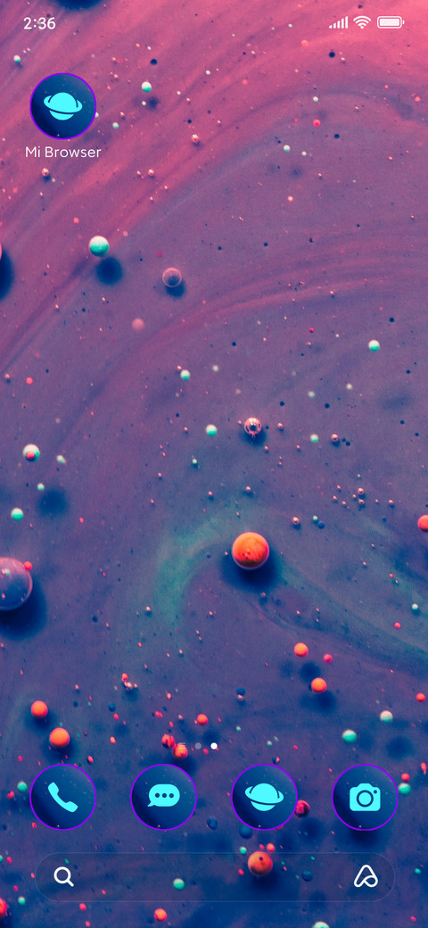 Holi bubbles screenshot