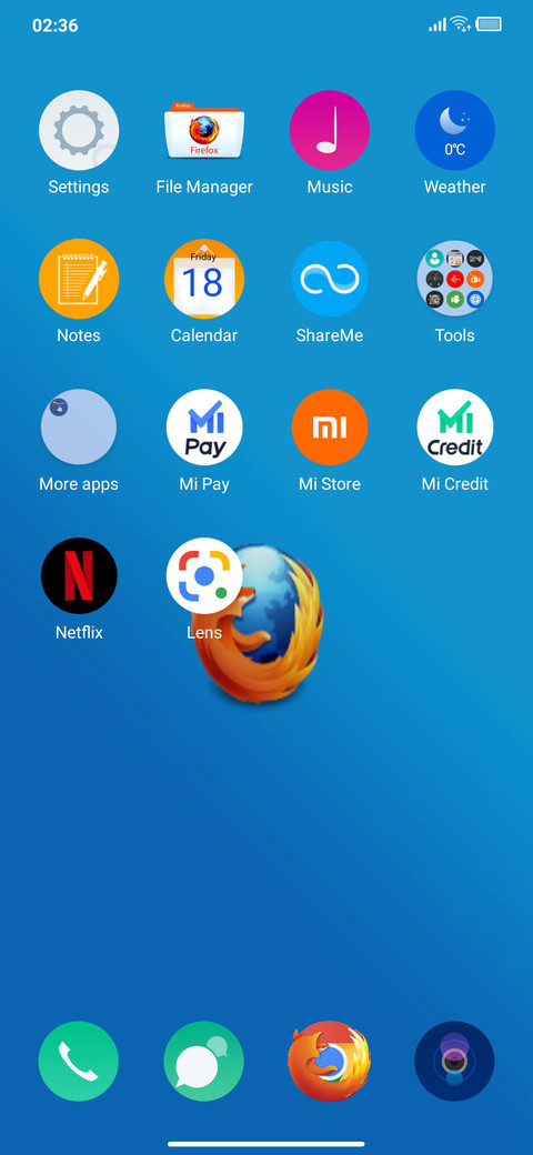 Firefox screenshot