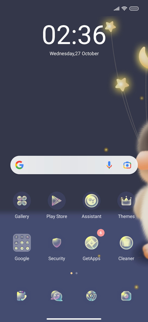 stars penguins screenshot