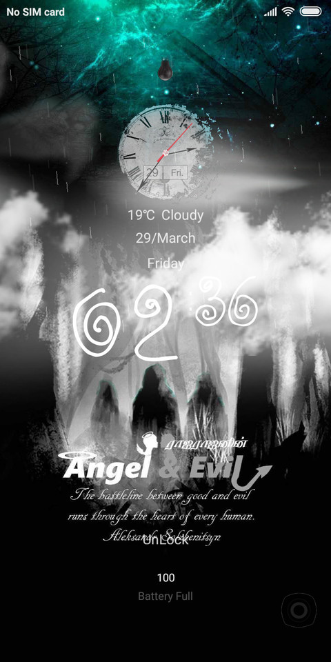 Angel and Evil  In Designs  screenshot