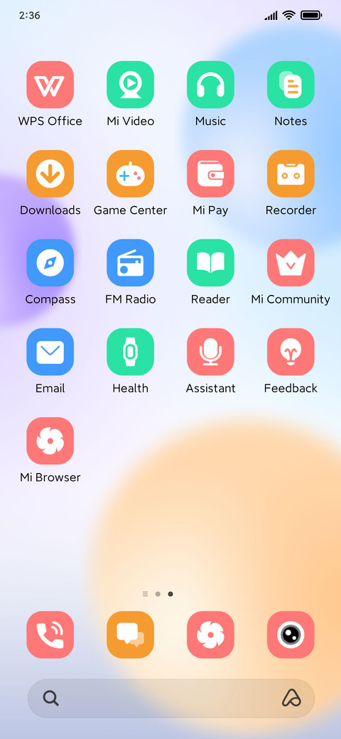Frosted Bubble Hue screenshot