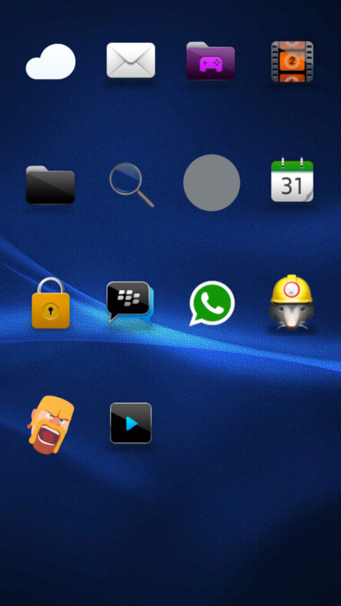 Blue screenshot