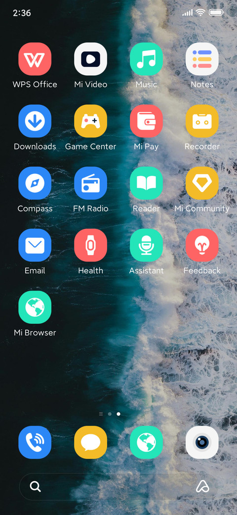 Wave Screen Glint screenshot