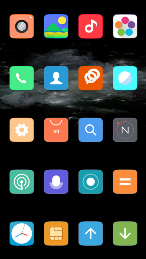 Nebula Dark ui screenshot