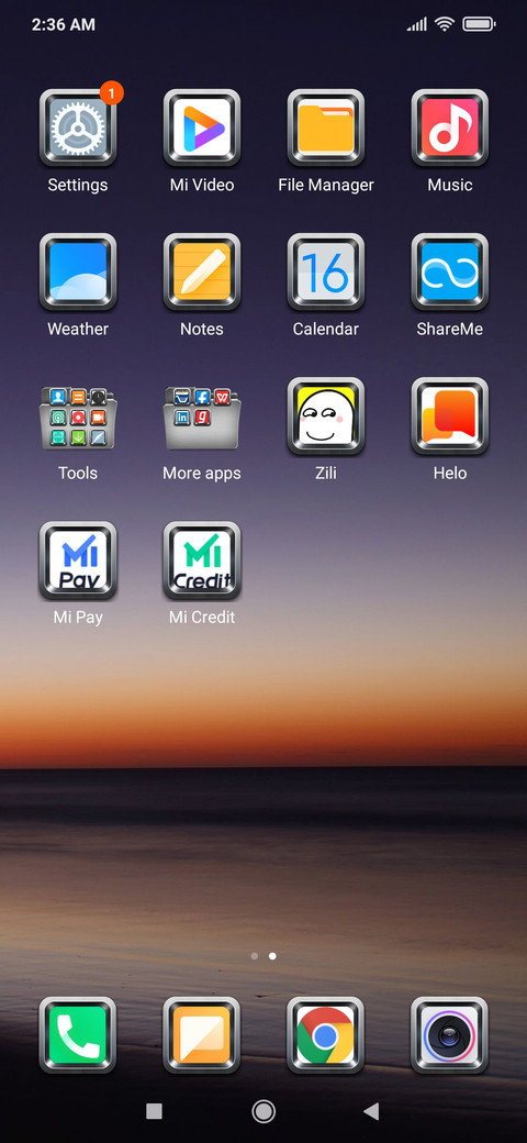 Beach screenshot