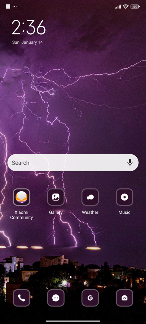 Thunder screenshot