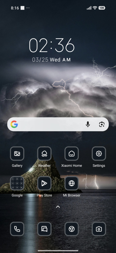 Rain screenshot