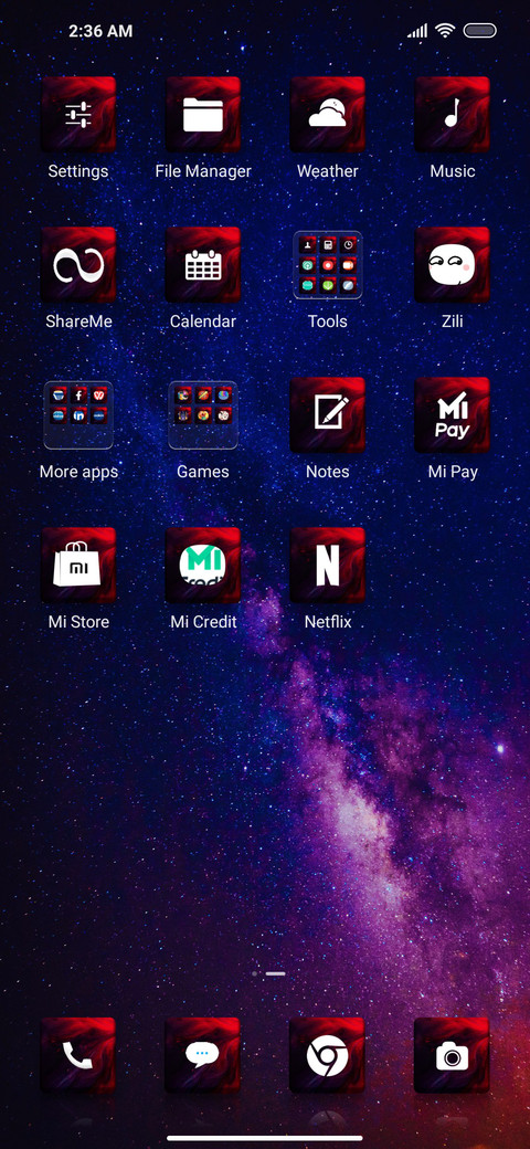 Space fro screenshot