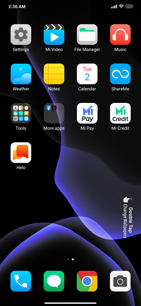 DARK SIMPLE screenshot