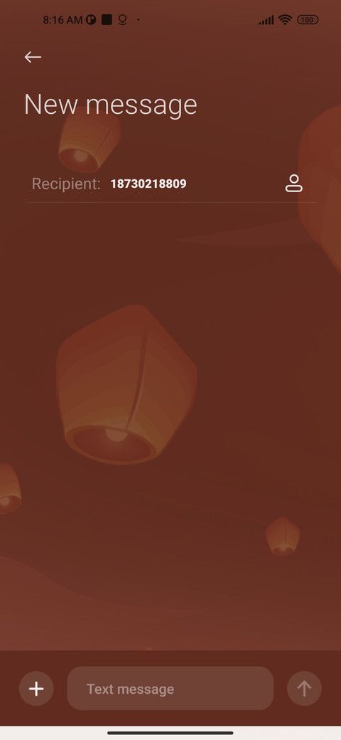 New year's prayer screenshot