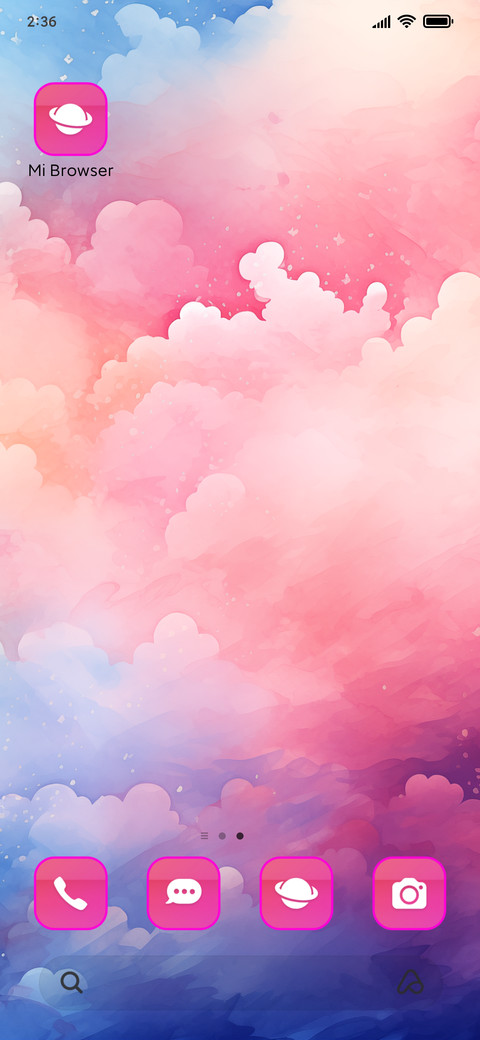 colorful clouds screenshot