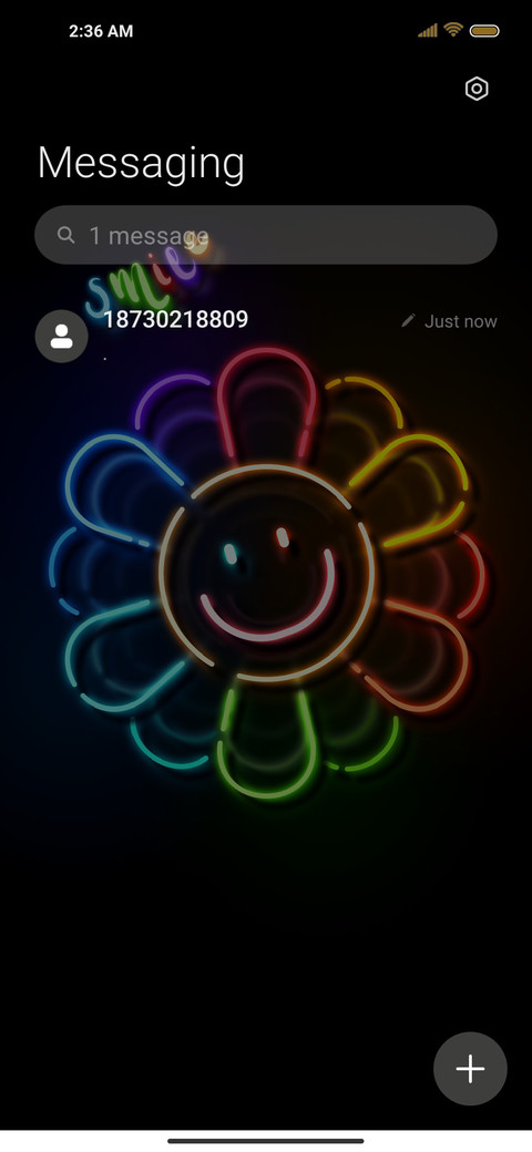 Rainbow sunflower screenshot