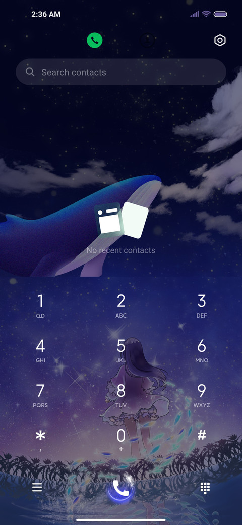 Whale sea screenshot