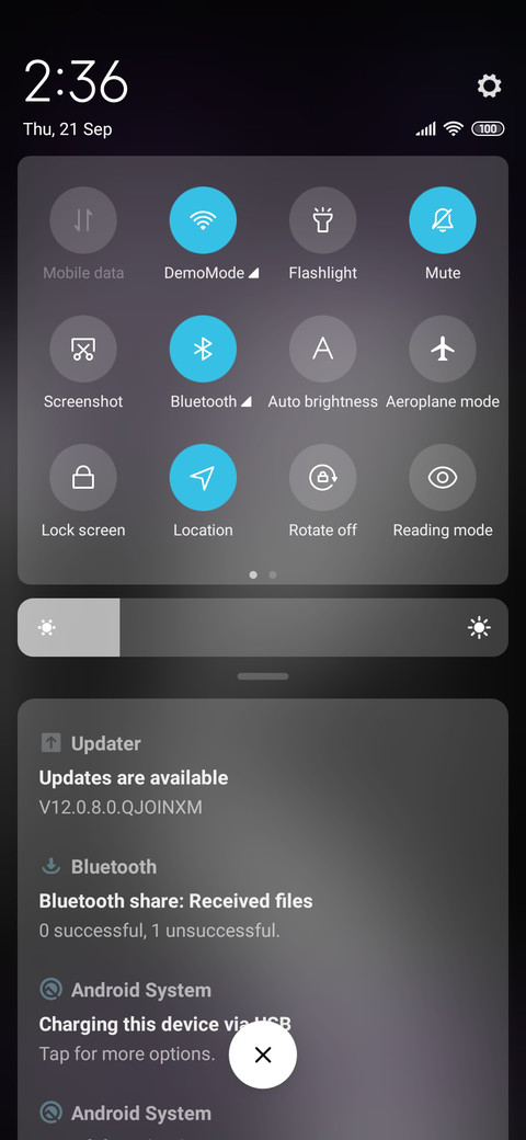 Black rainy day screenshot