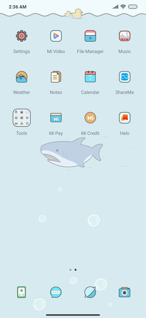 Simple sea fish screenshot