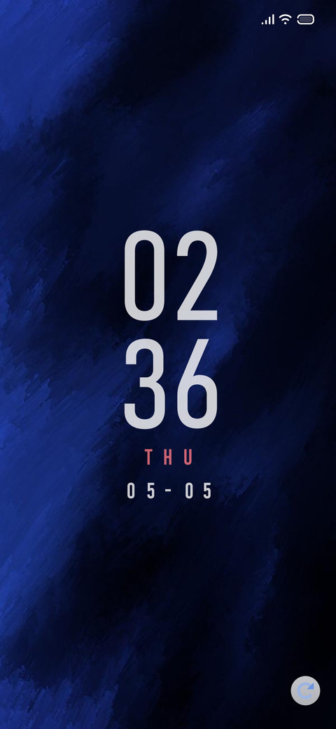 Blue Abstract screenshot