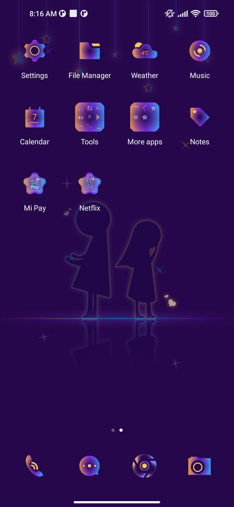 Neon love screenshot