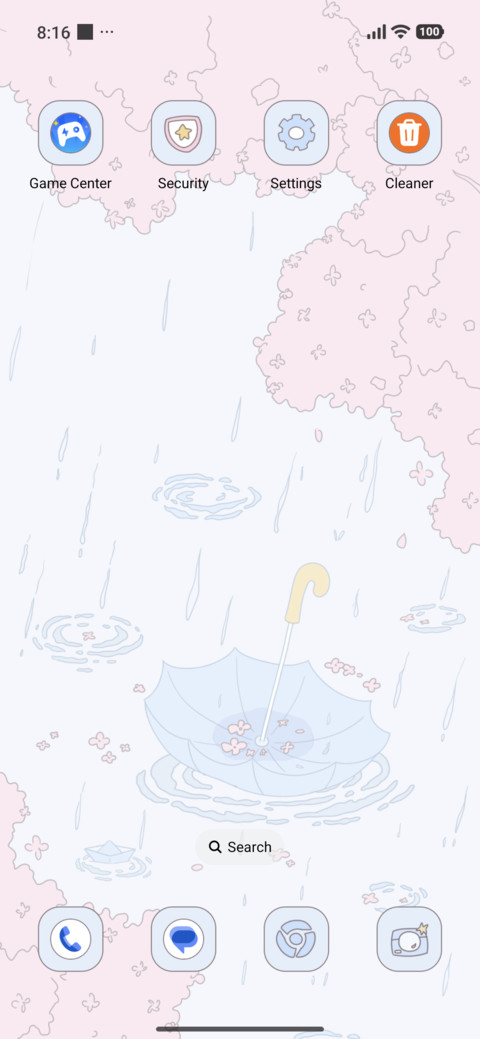 Pink Sakura Rain screenshot
