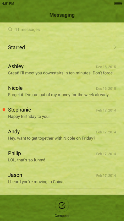  IN Green screenshot