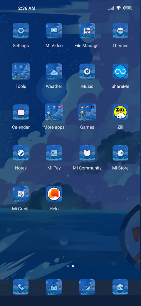 Sea and girl screenshot