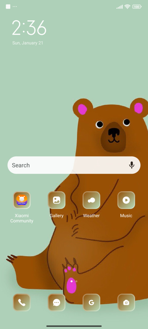Bear screenshot