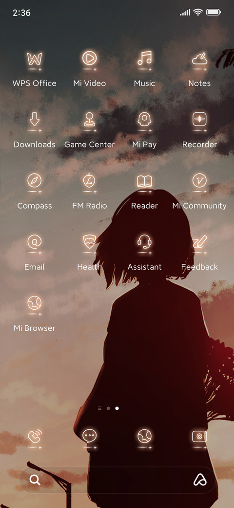 Lonely girl screenshot
