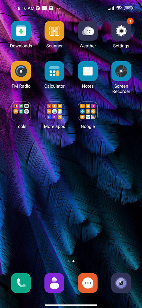 Colorful wings screenshot