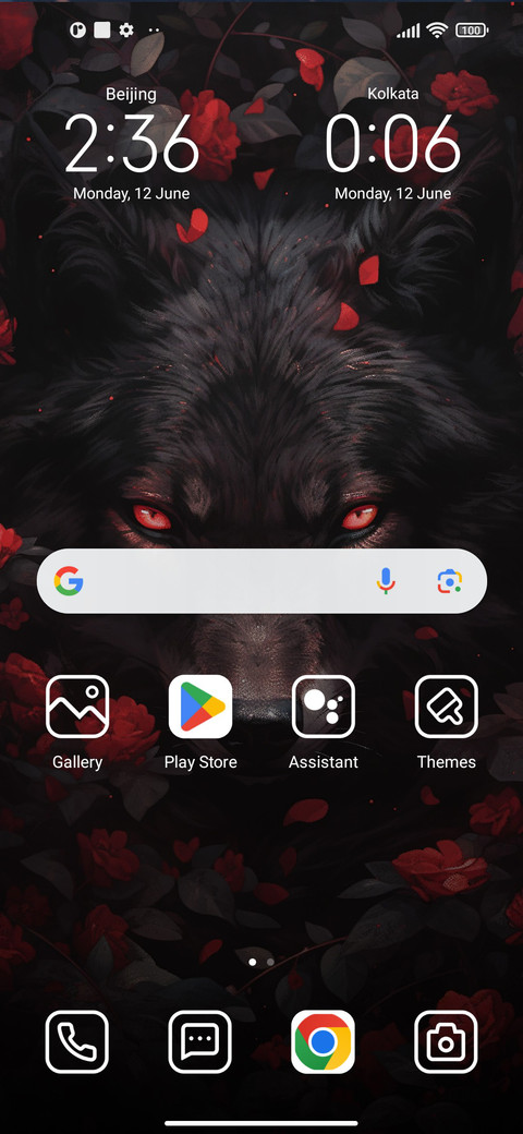 Wolf and Rose screenshot