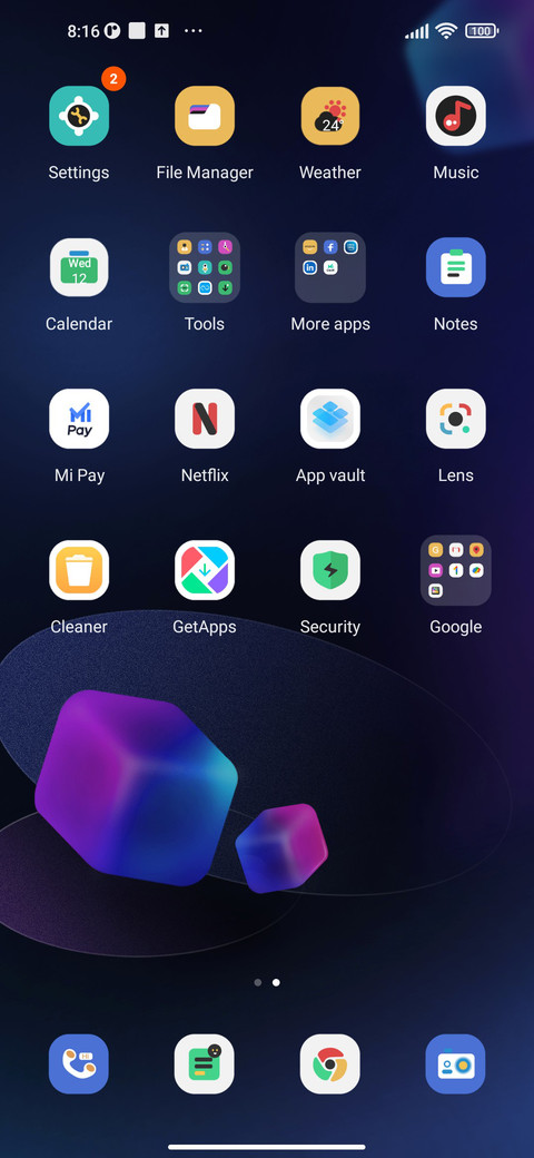 Cubic phantom screenshot