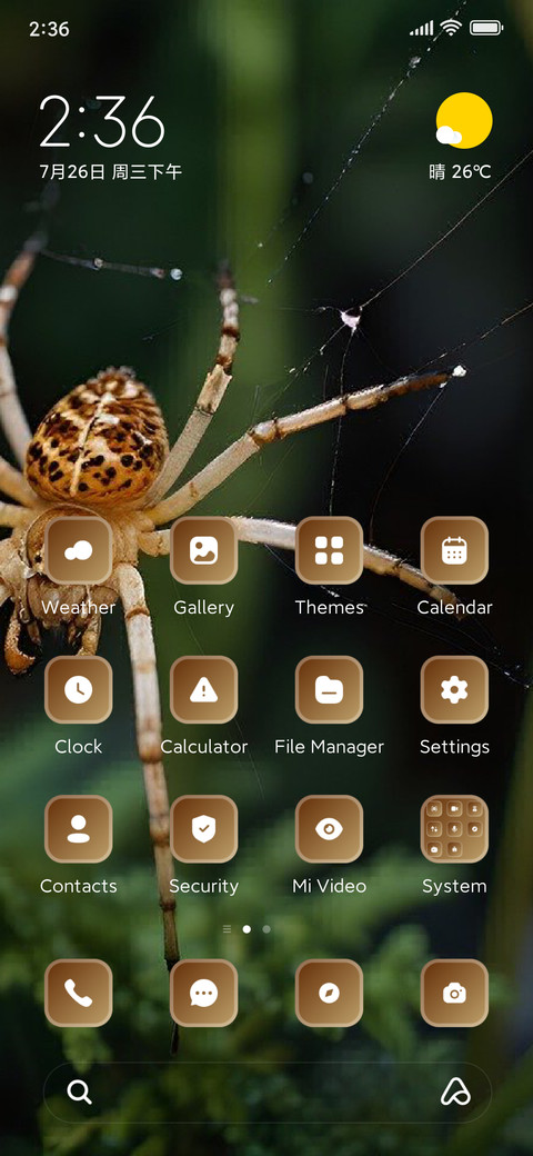 Spider screenshot
