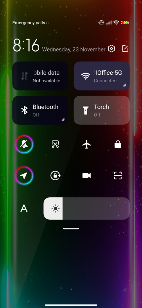 Run lamp charge screenshot