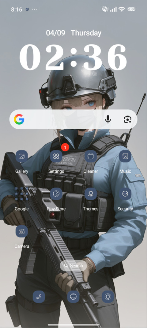 Soldier Girl screenshot