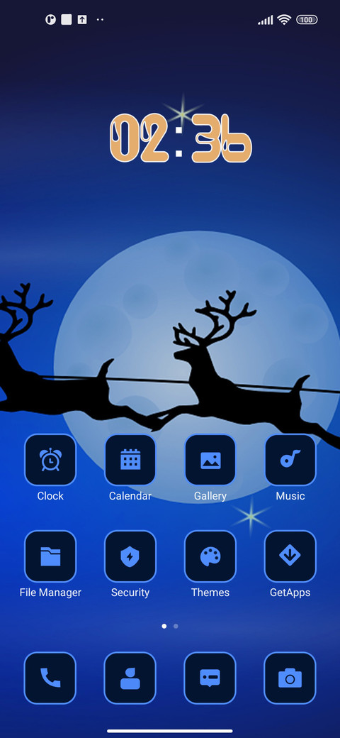Santa Moon screenshot