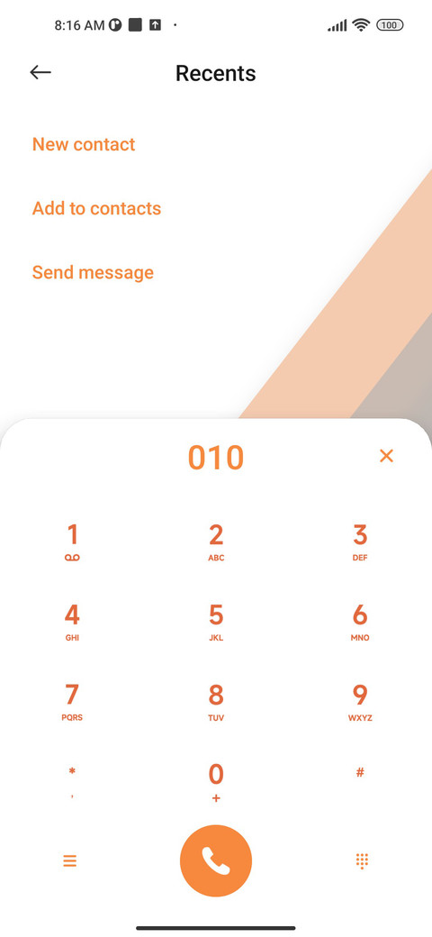 Orange Tone screenshot