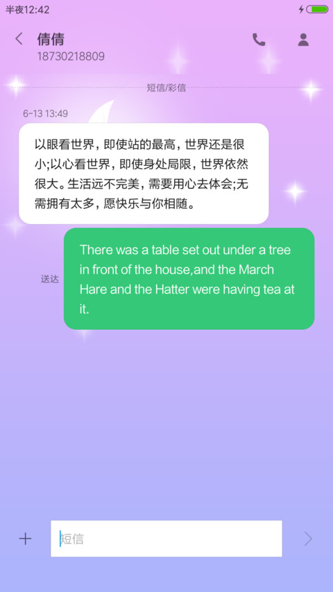 全图标(一个人的寂寞)好评送收费主题 screenshot