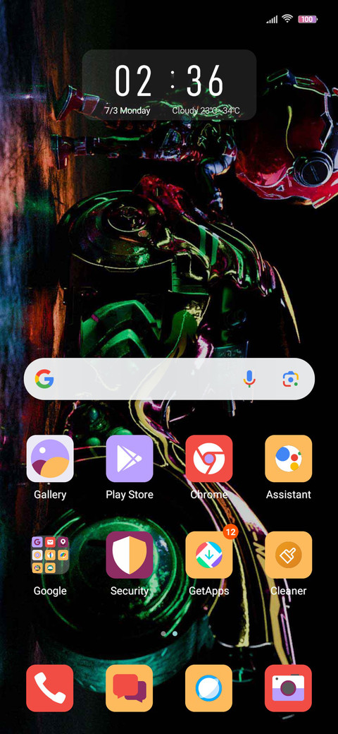 Motorcycle boy screenshot