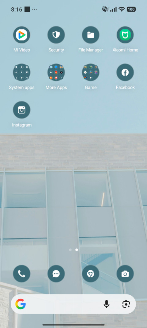 White Grid screenshot
