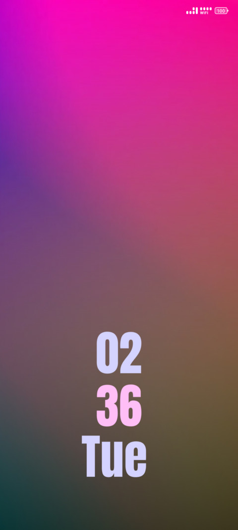 colorful gradients screenshot